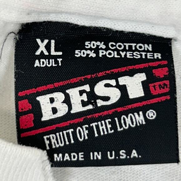 Vintage Walmart Seasons Greetings T Shirt Mens XL X-Large White 90s Christmas - Picture 8 of 10